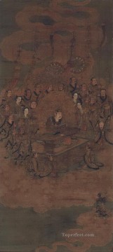 company of captain reinier reael known as themeagre company Painting - daoist deity of heaven Wu Daozi traditional Chinese